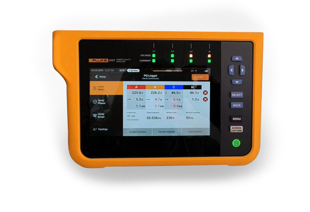 Fluke 1770 power quality analyzer repair